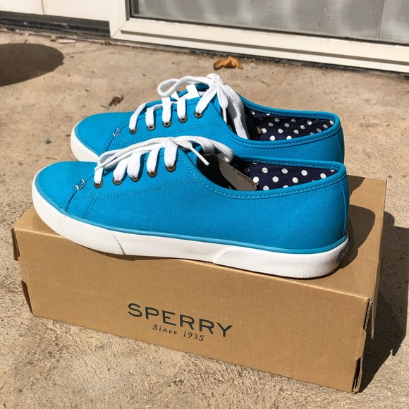 Sperry Shoes - Sperry Top-Sider blue Tennis shoes size 8